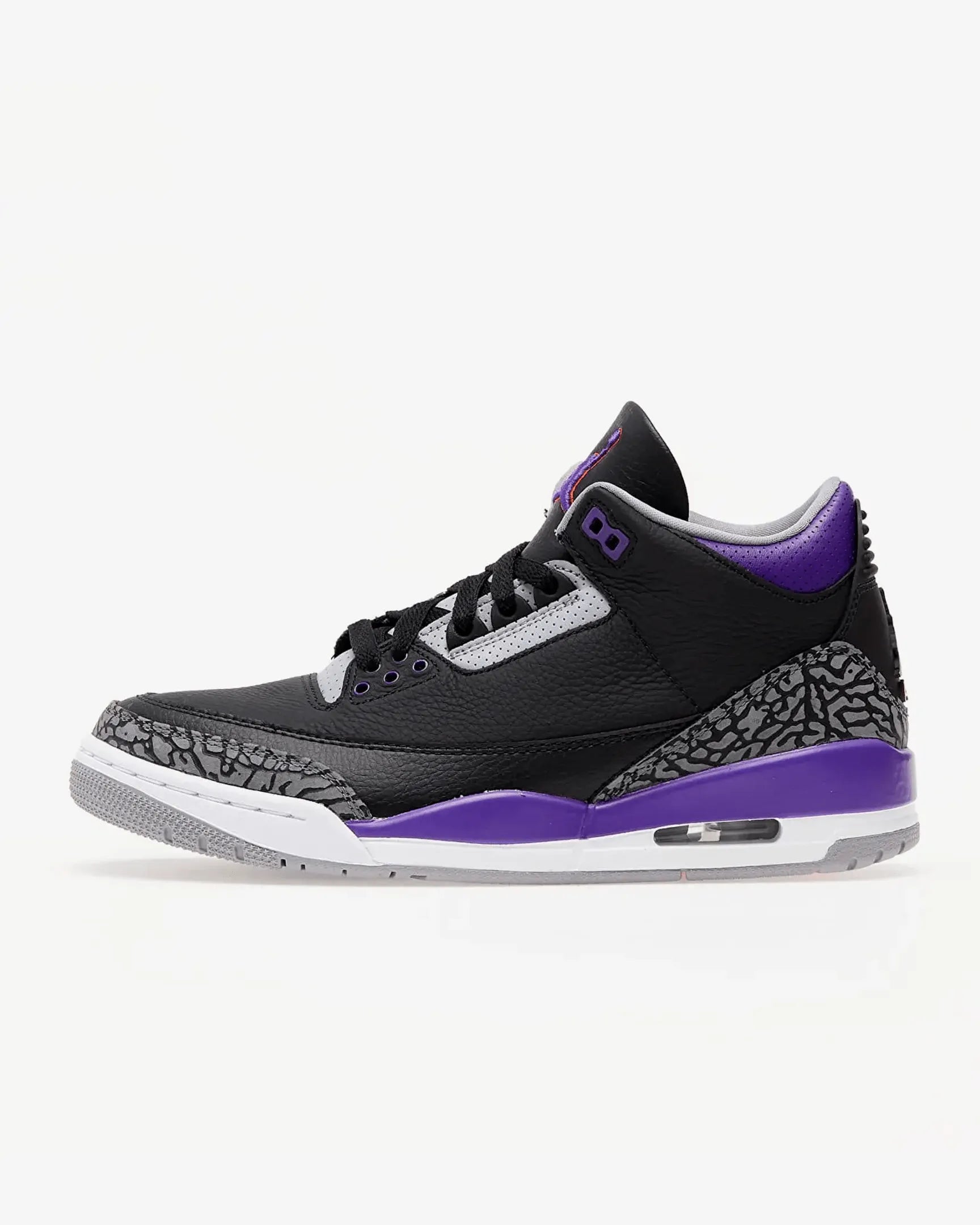 Air Jordan 3 Black Court Purple
