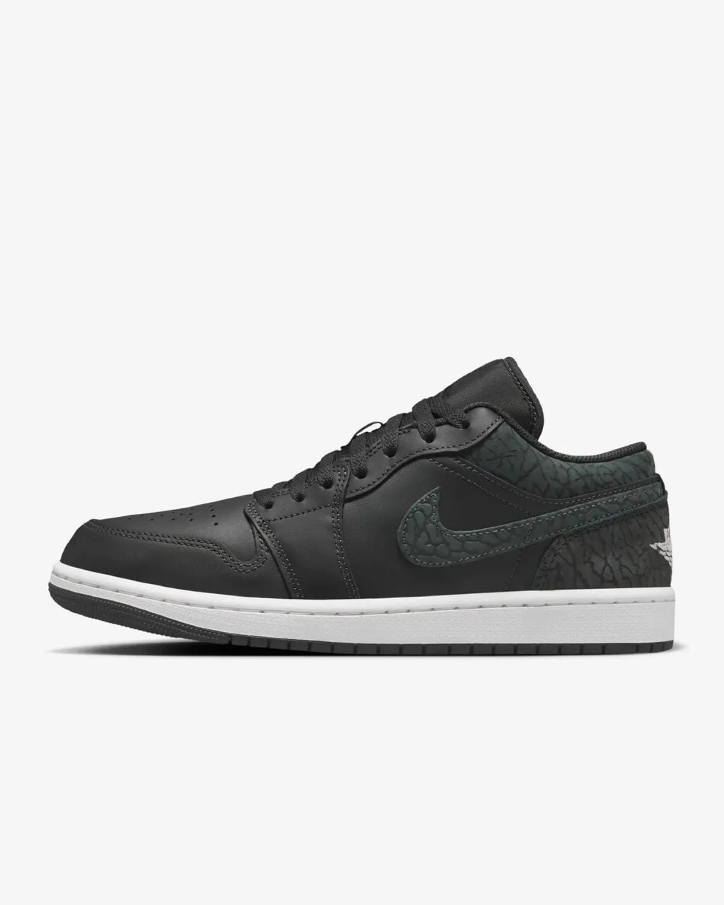 Air Jordan 1 Low Ice Black Elephant