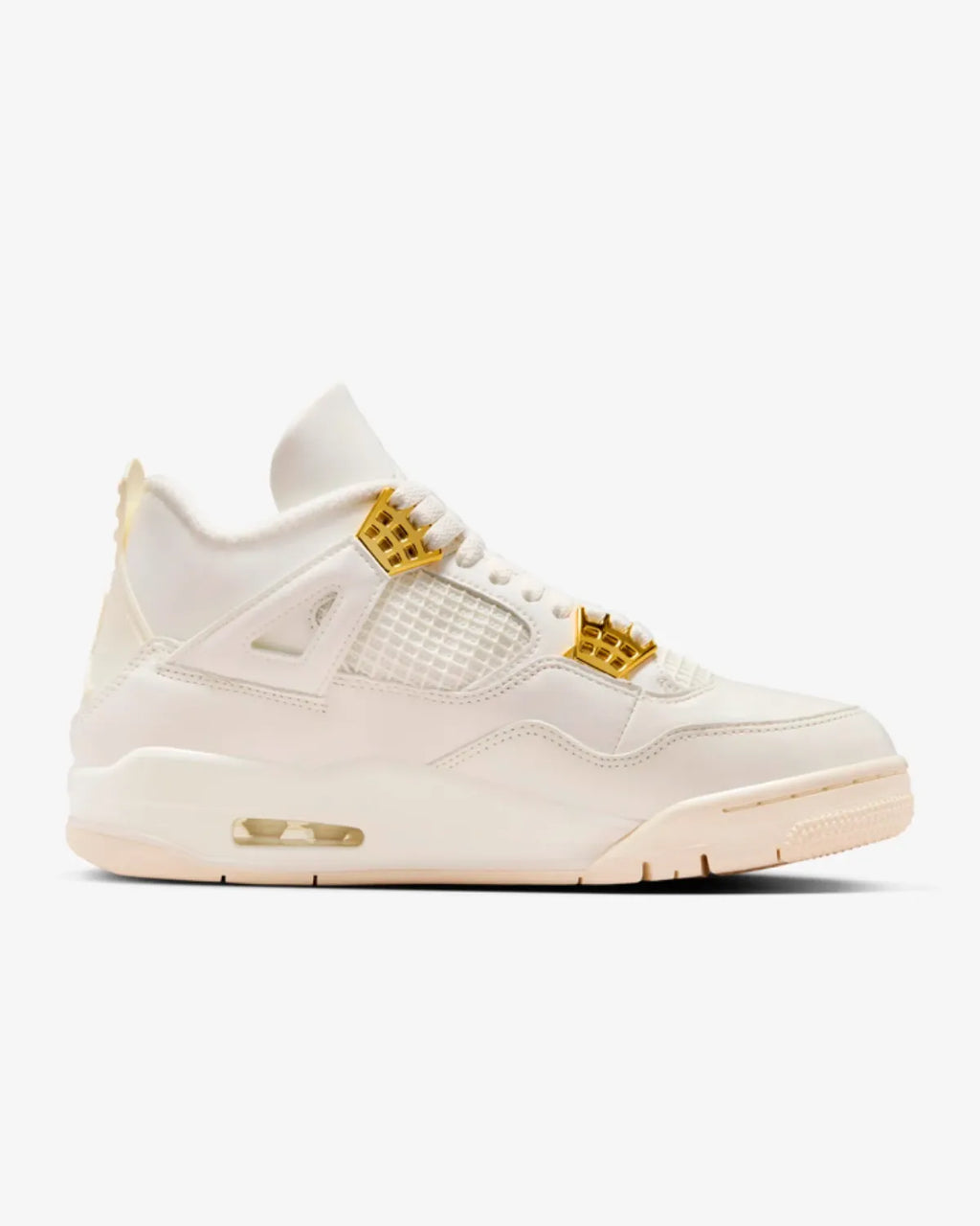 Jordan 4 Retro White And Gold