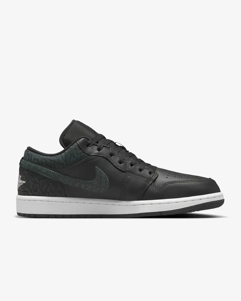 Air Jordan 1 Low Ice Black Elephant