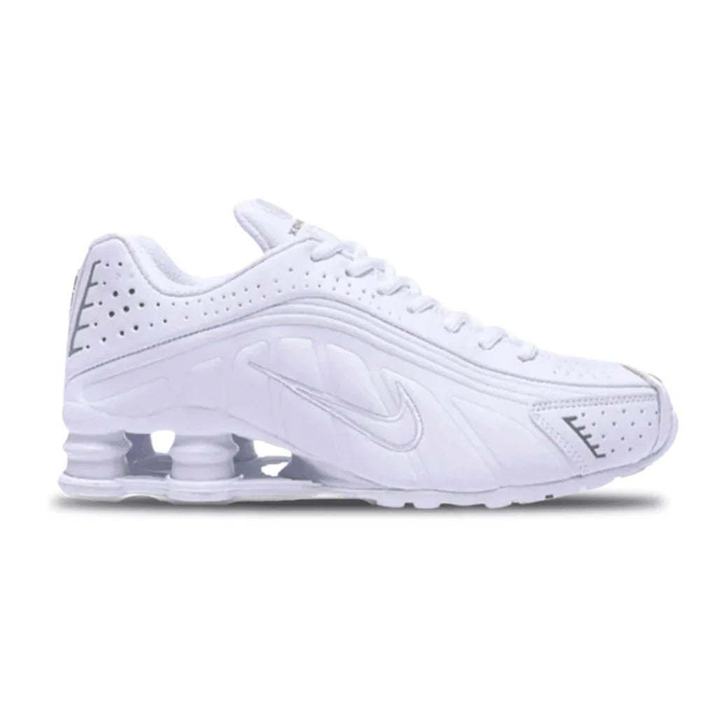 Nike Shox R4 Triple White