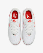 Nike Air Force 1 White Picante Red