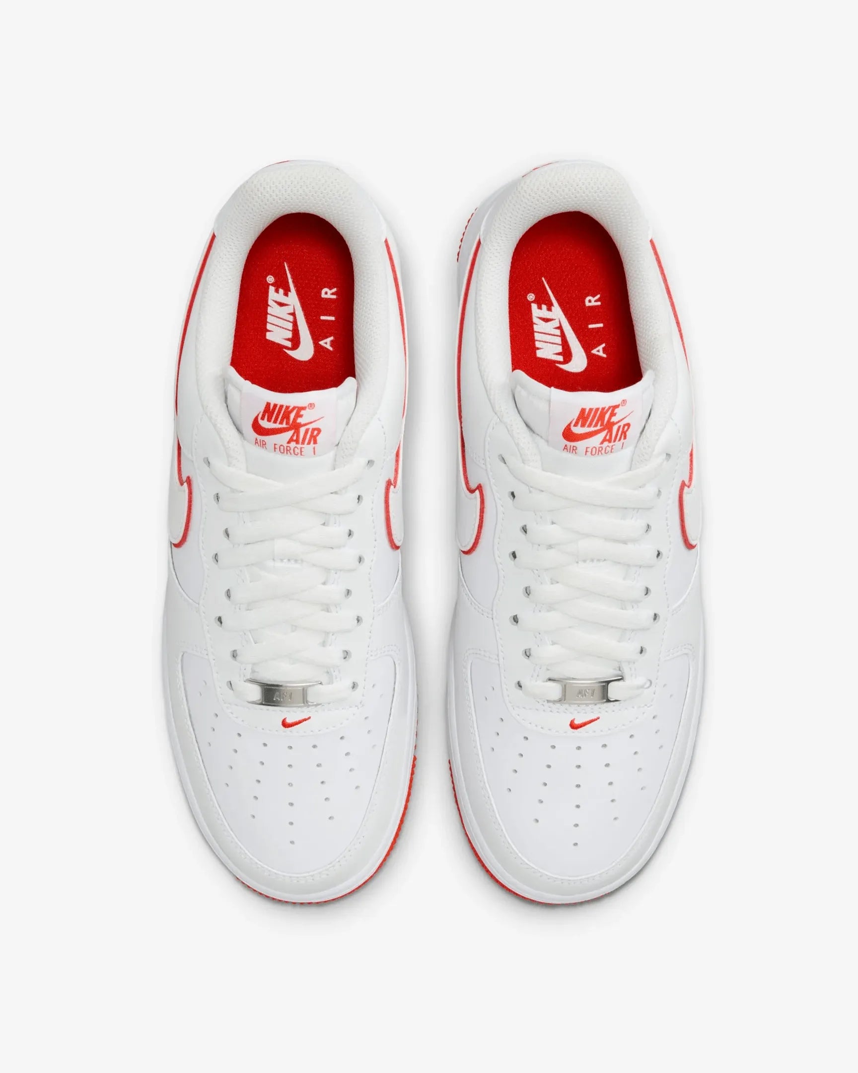 Nike Air Force 1 White Picante Red