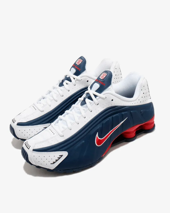 Nike Shox R4 Navy White