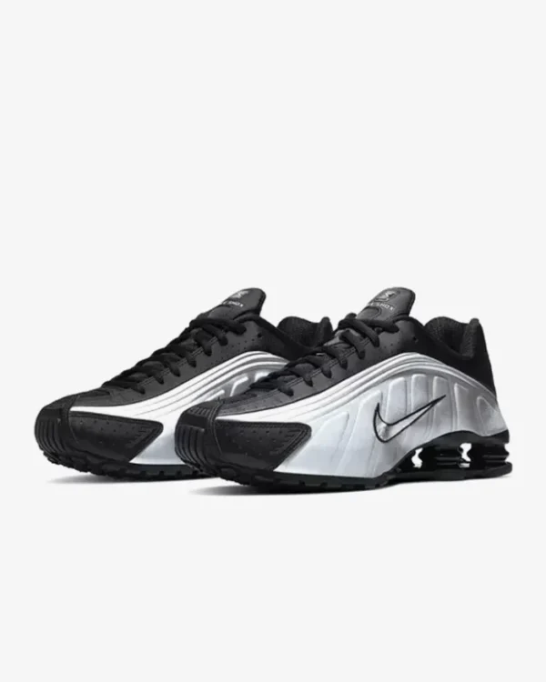 Nike Shox R4 Black Silver