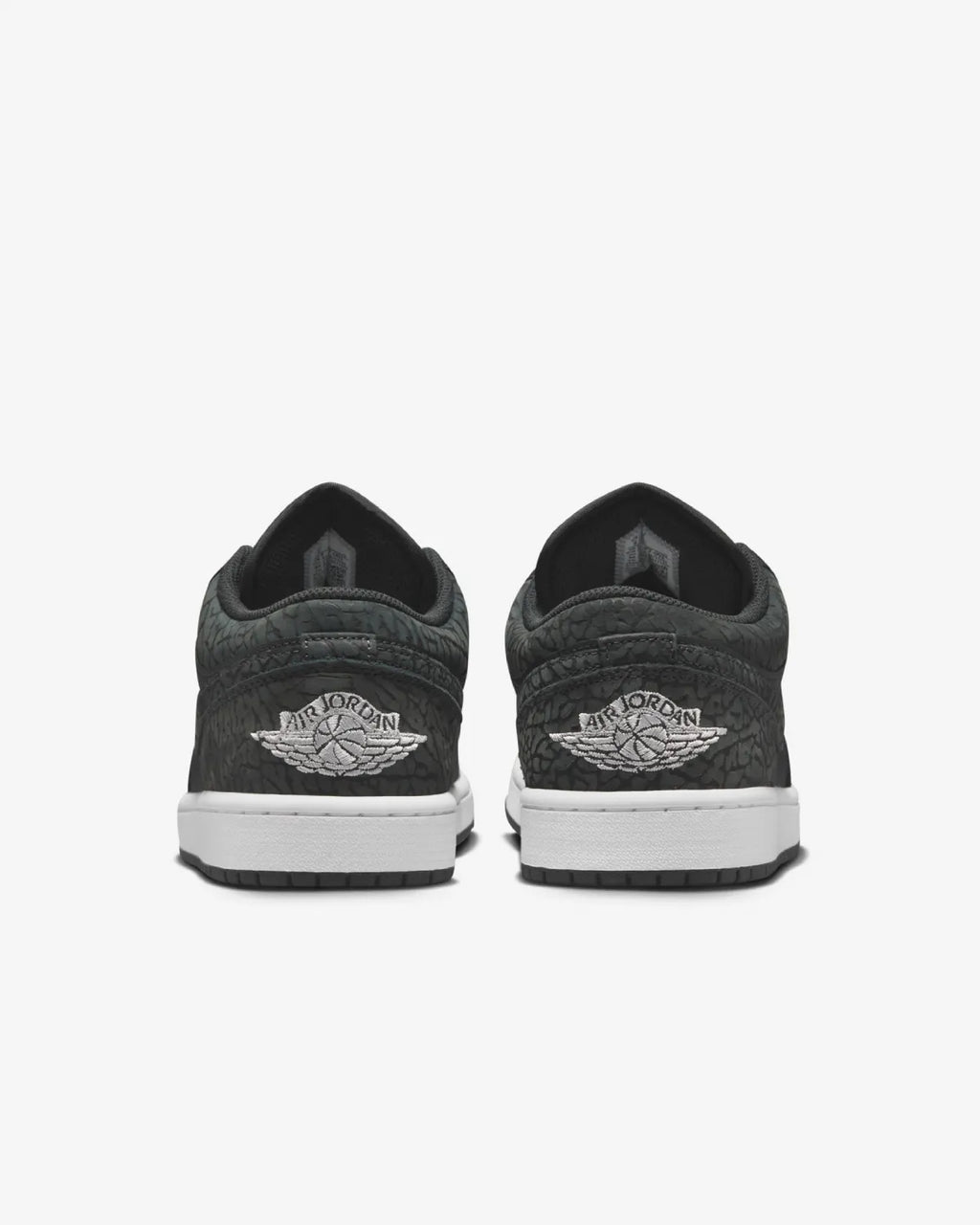 Air Jordan 1 Low Ice Black Elephant