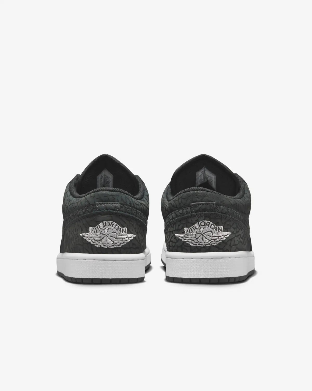Air Jordan 1 Low Ice Black Elephant