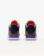 Air Jordan 3 Black Court Purple