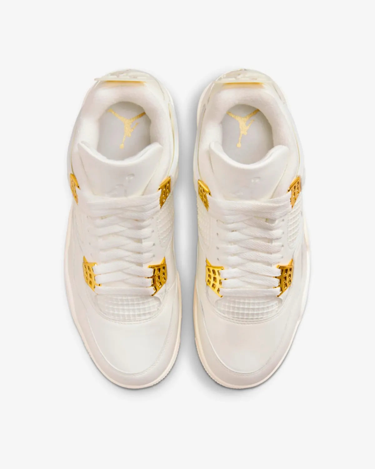 Jordan 4 Retro White And Gold